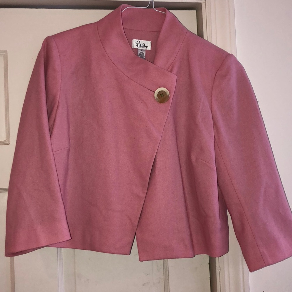 Gorgeous Lilly Pulitzer Jackie o blazer